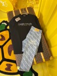 Tee Balenciaga Logo Ice Cream Black Ss2022