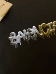 Tee Balenciaga Logo Ice Cream Black Ss2022