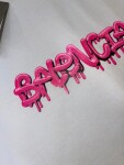 Tee Balenciaga Logo Ice Cream White Ss2022