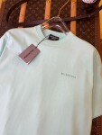 Tee Balenciaga Logo Lightly Green Ss2022