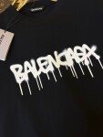 Tee Balenciaga Logo Print Black Ss2022