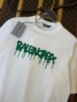 Tee Balenciaga Logo Print White Ss2022