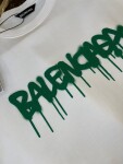 Tee Balenciaga Logo Print White Ss2022