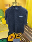 Tee Balenciaga New Logo Dark Gray Ss2022