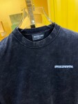 Tee Balenciaga New Logo Dark Gray Ss2022