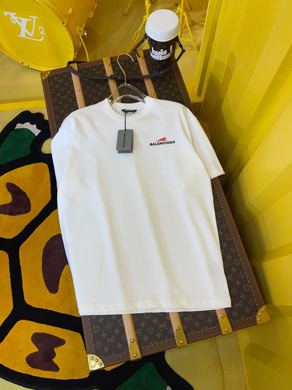 Tee Balenciaga Tiger White Ss2022