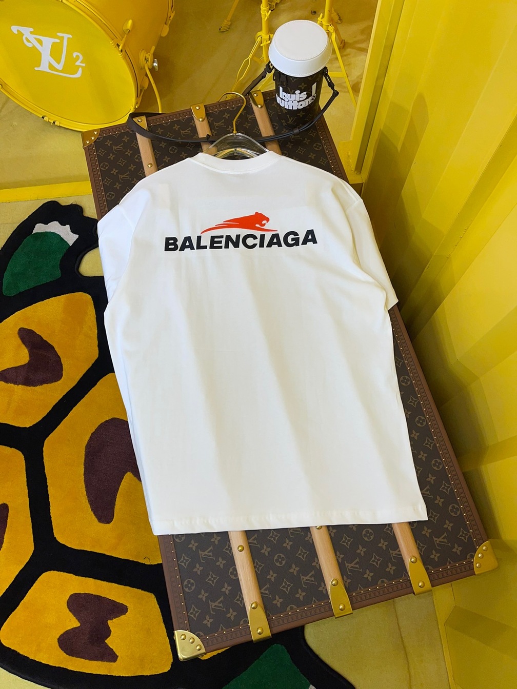 Tee Balenciaga Tiger White Ss2022
