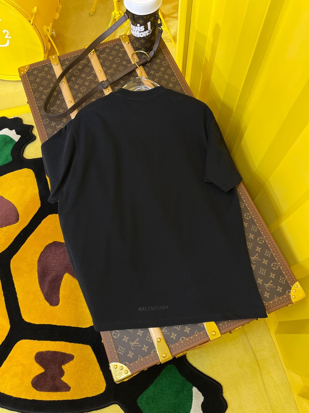 Tee Balenciage Simson Black Ss2022