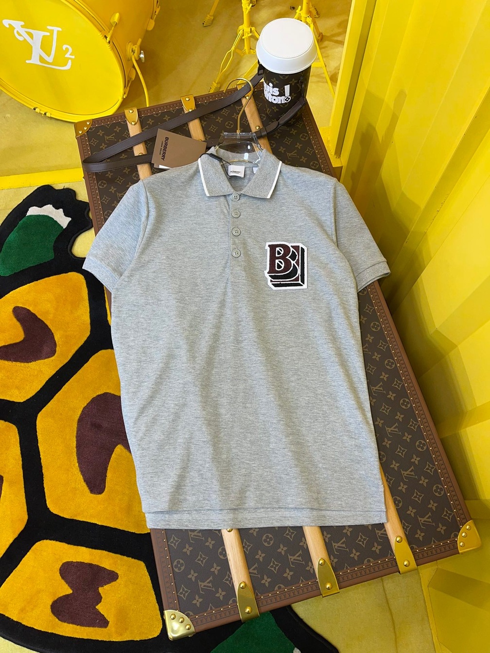 Polo Bbr Star Gray Ss2022