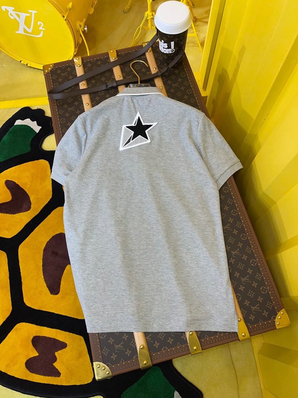 Polo Bbr Star Gray Ss2022