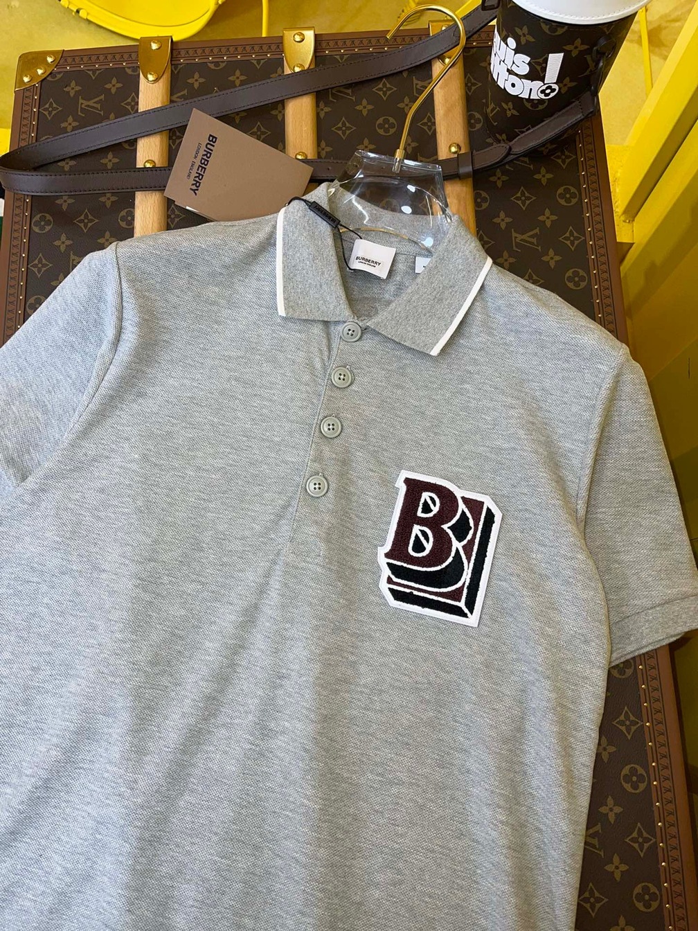Polo Bbr Star Gray Ss2022