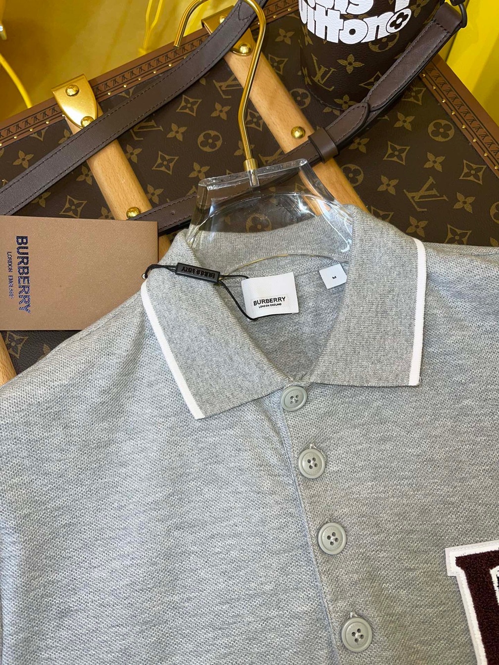 Polo Bbr Star Gray Ss2022