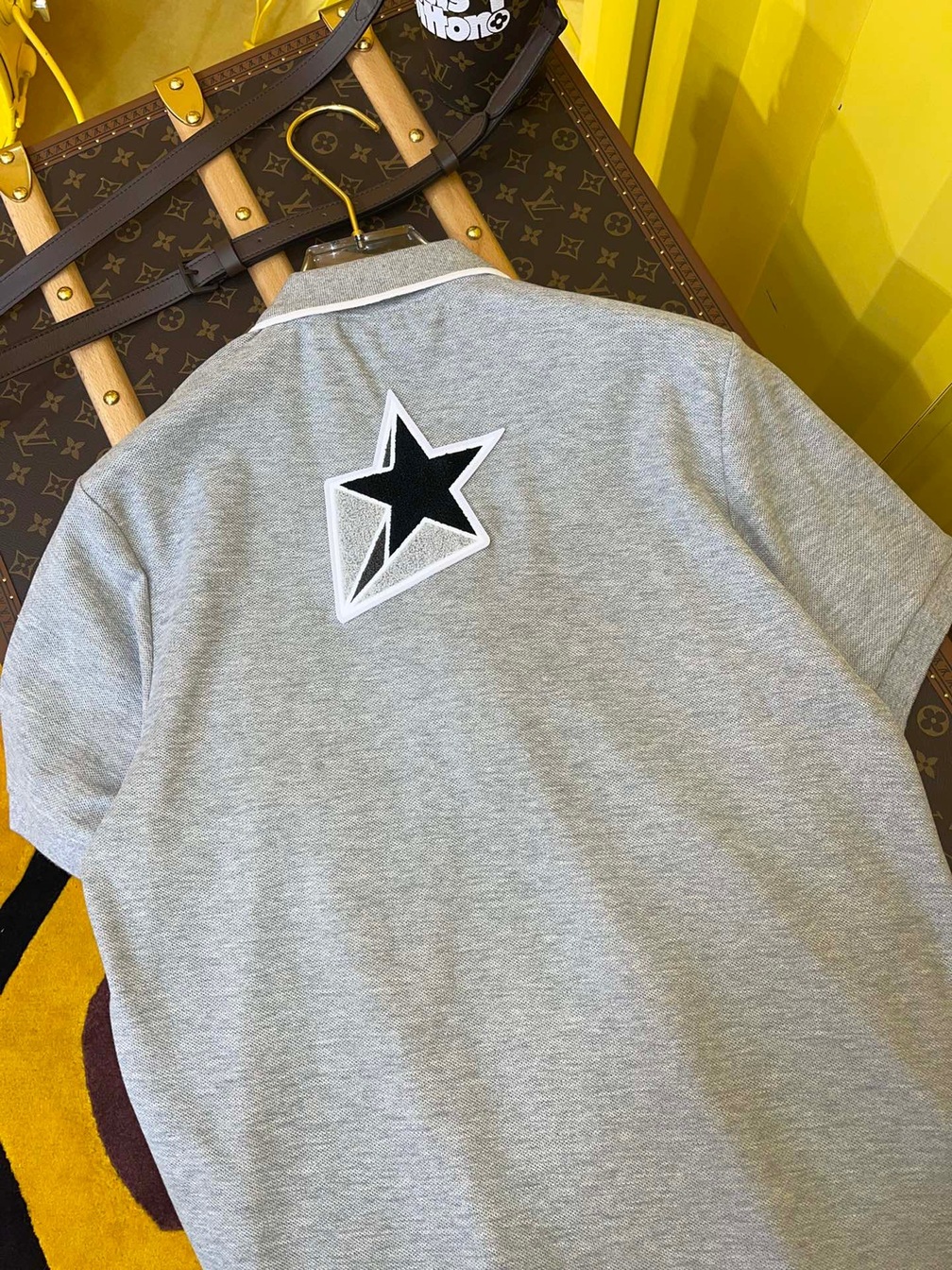 Polo Bbr Star Gray Ss2022
