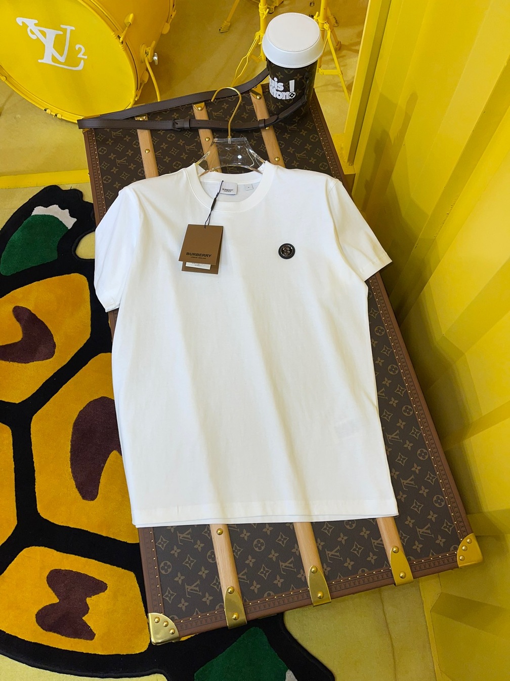 Tee Bbr Logo Coin White Ss2022