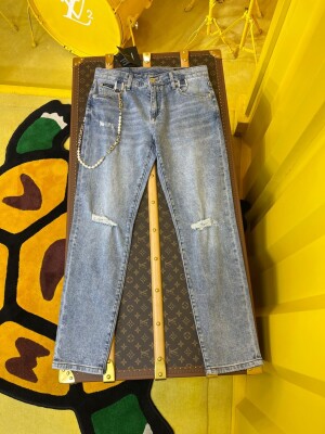 Jean D G Lightly Denim With Chain Ss2022