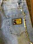 Jean D G Lightly Denim With Chain Ss2022