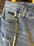 Jean D G Lightly Denim With Chain Ss2022