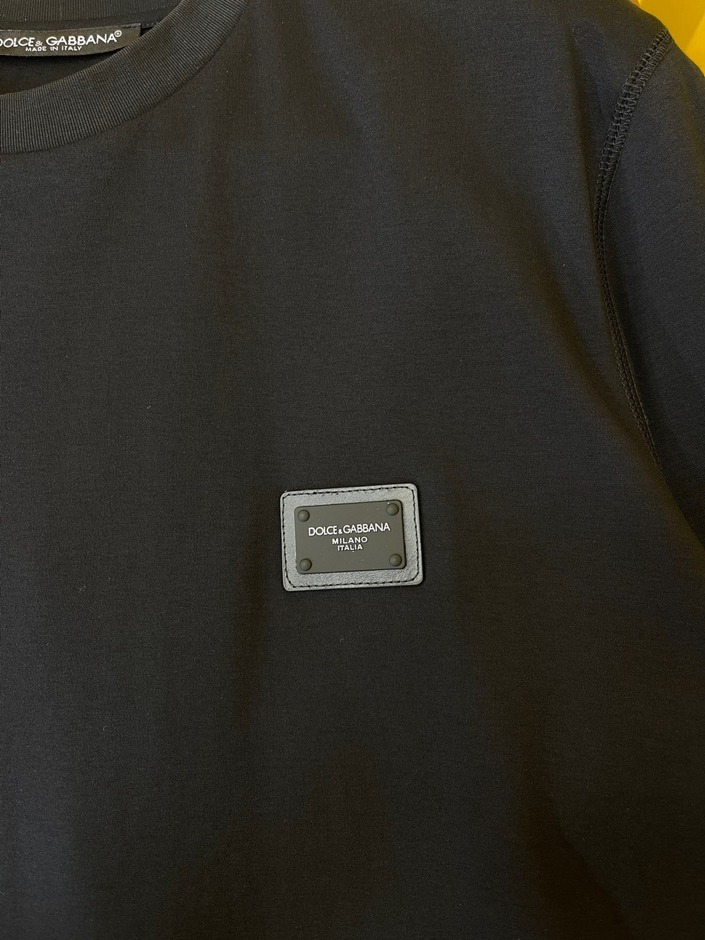 Tee D G Basic Black Ss2022