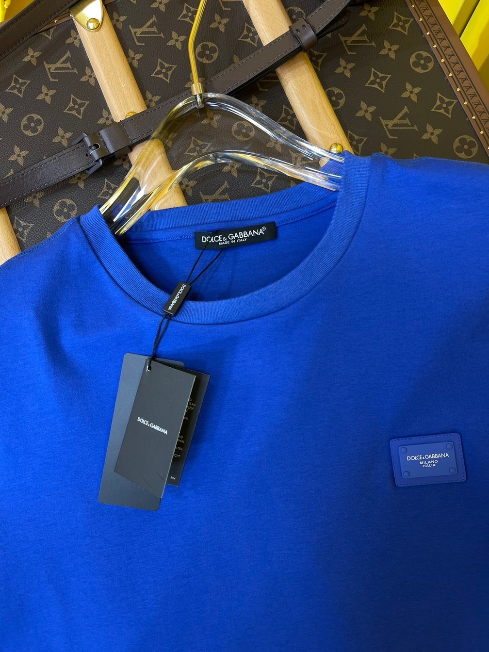 Tee D G Basic Blue Ss2022