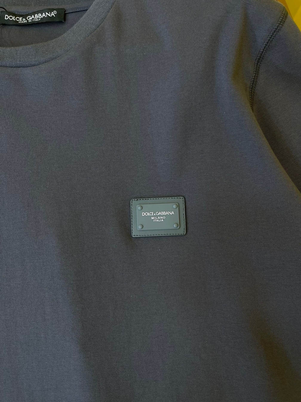 Tee D G Basic Dark Purple Ss2022