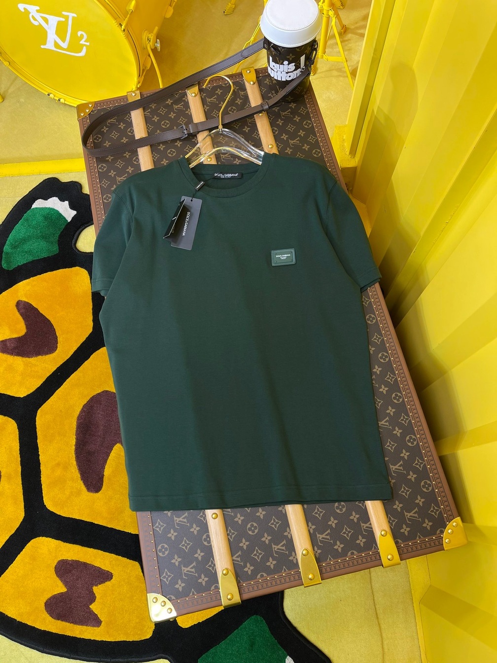 Tee D G Basic Green Ss2022