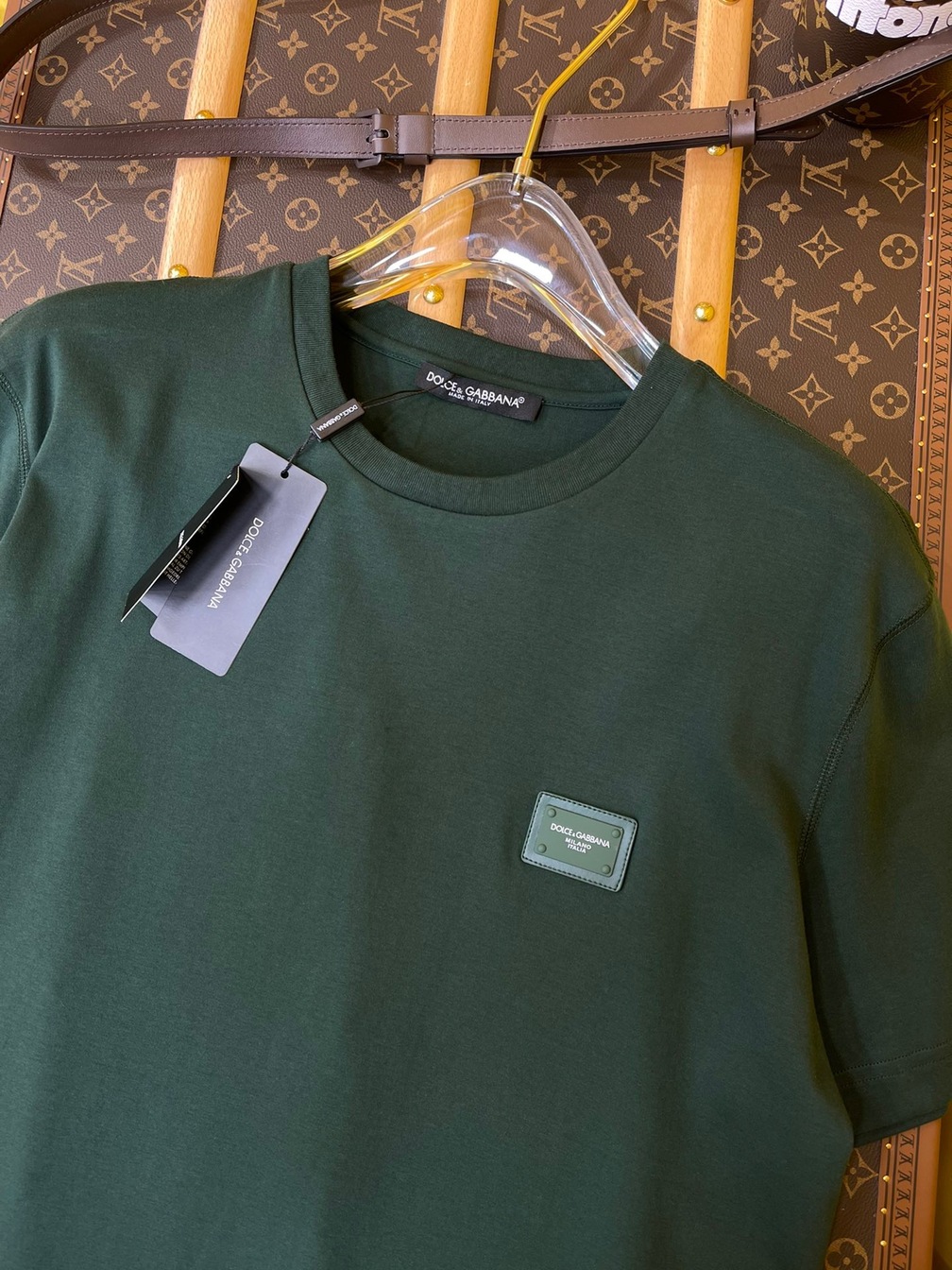 Tee D G Basic Green Ss2022