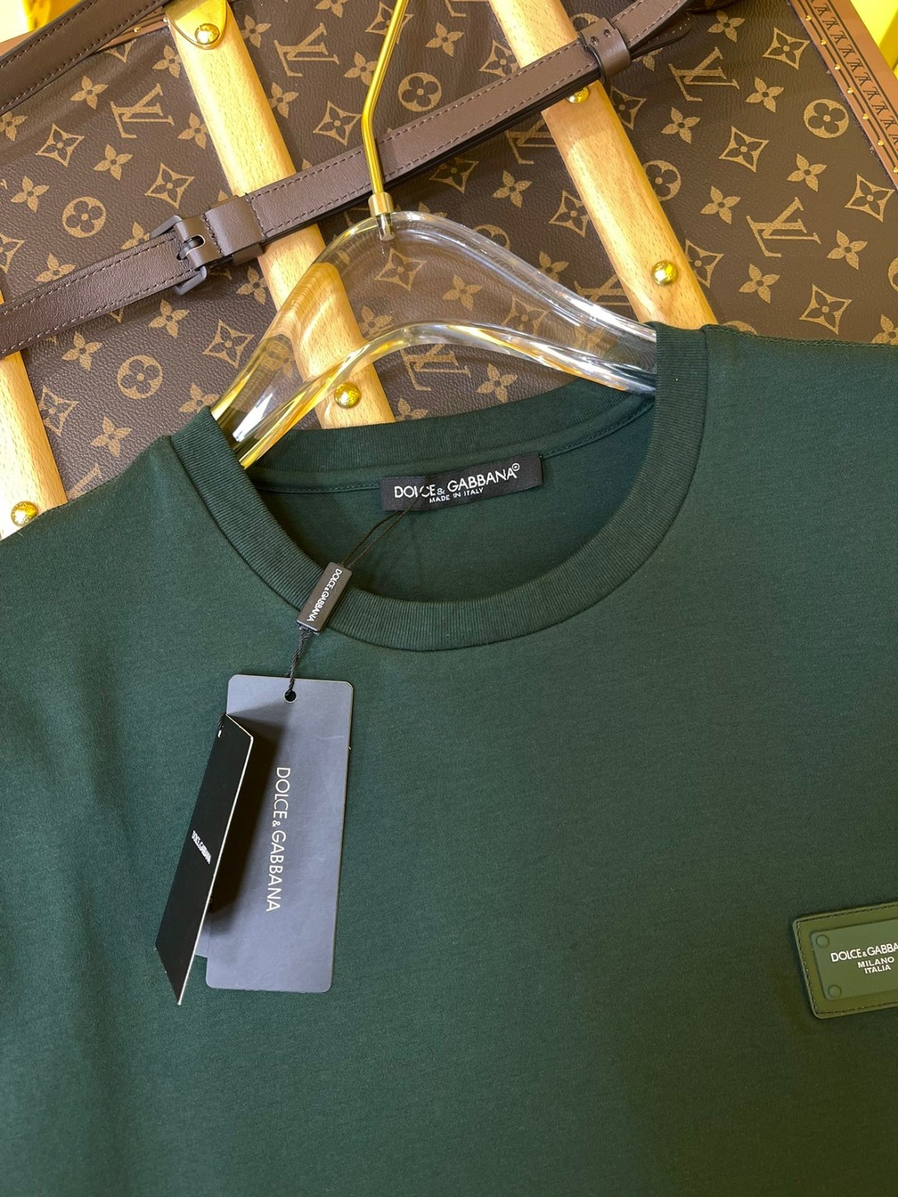 Tee D G Basic Green Ss2022