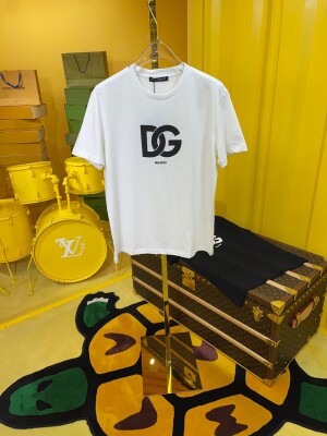 Tee D G Basic Logo White Ss2022