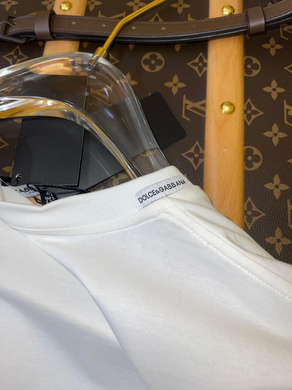 Tee D G Basic Logo White Ss2022