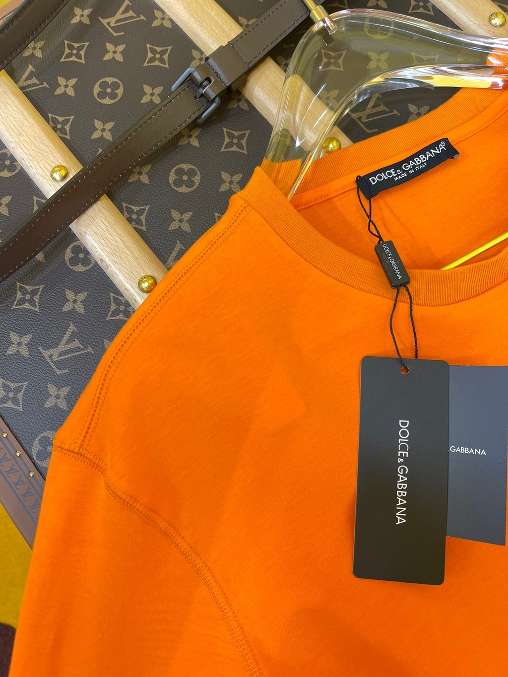 Tee D G Basic Orange Ss2022