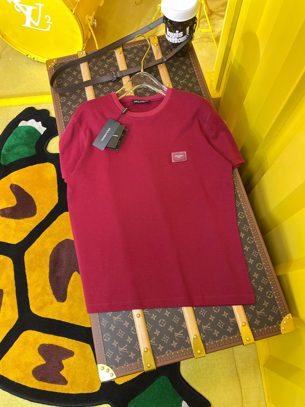 Tee D G Basic Red Ss2022