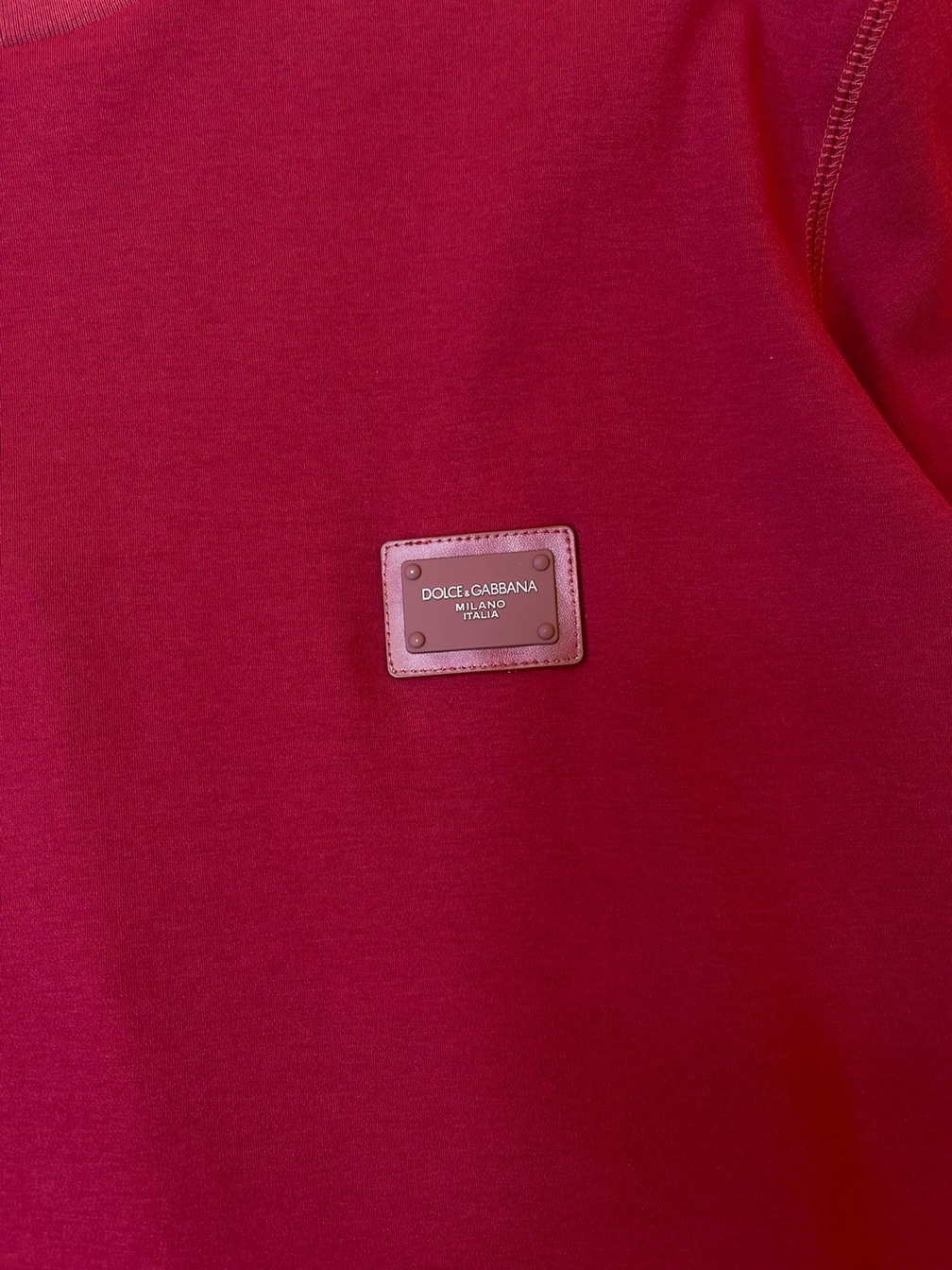Tee D G Basic Red Ss2022