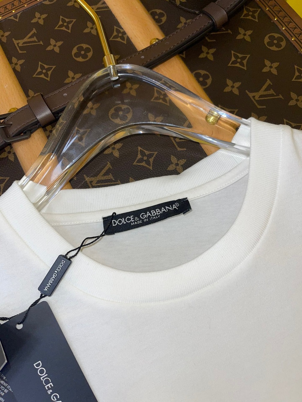 Tee D G Basic Small Logo White Ss2022