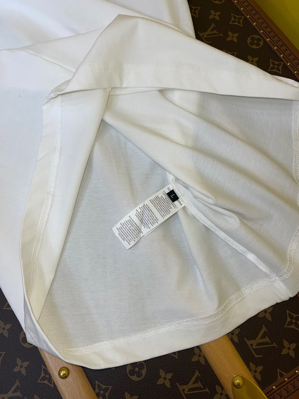 Tee D G Basic Small Logo White Ss2022
