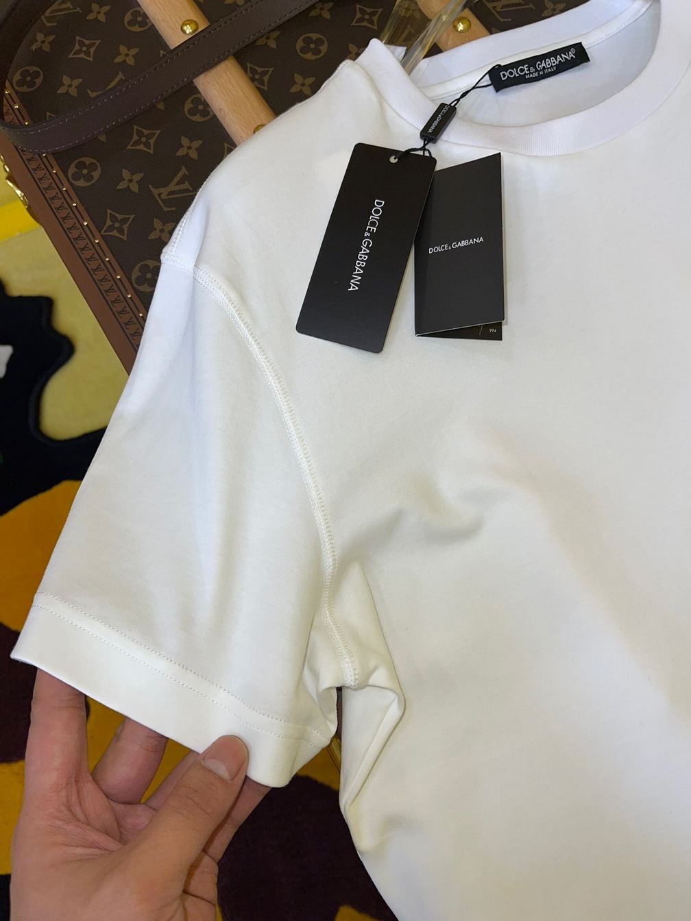Tee D G Basic White Ss2022