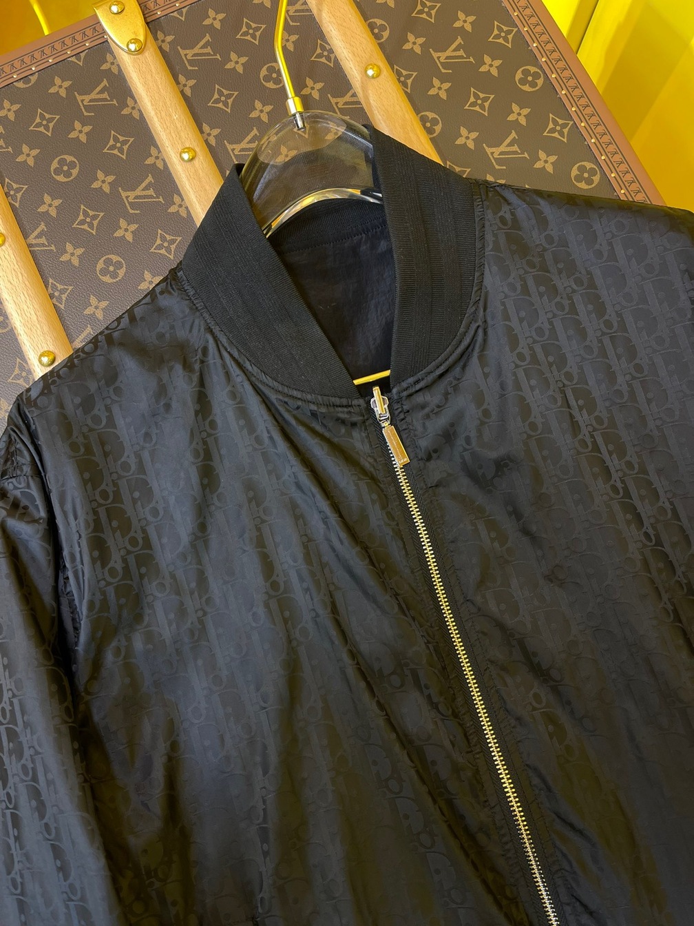 Bomber Dior Oblique Black Ss2022
