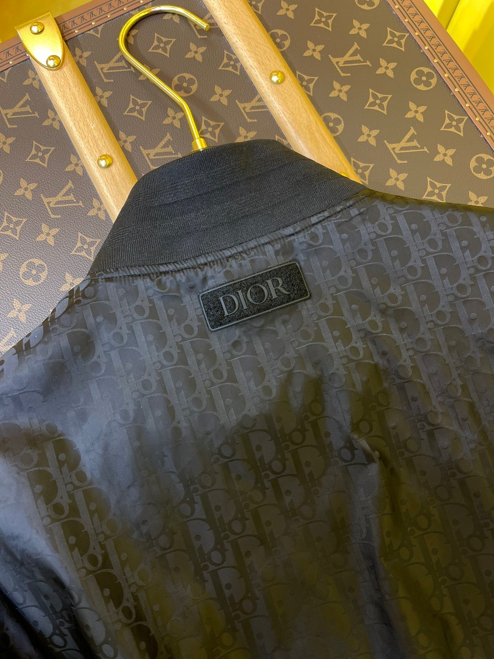 Bomber Dior Oblique Black Ss2022