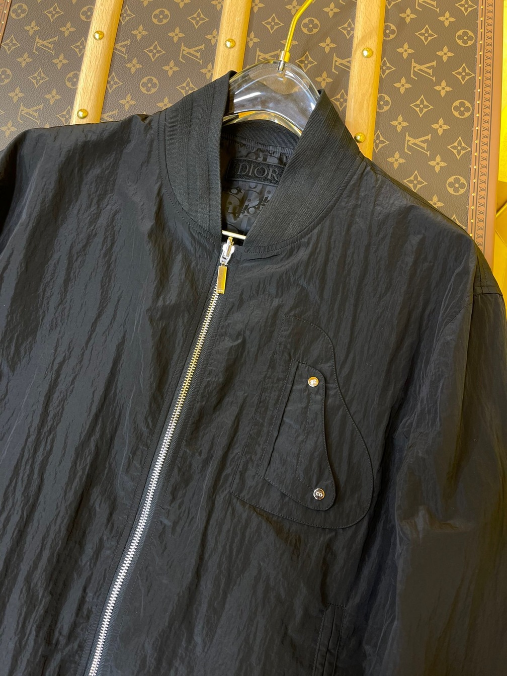 Bomber Dior Oblique Black Ss2022