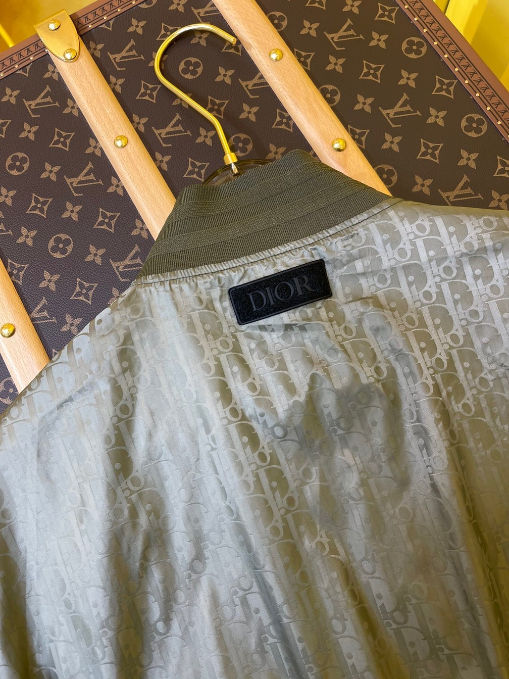 Bomber Dior Oblique Lightly Gray Ss2022