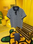 Polo Dior Oblique Navy Blue Ss2022