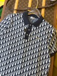 Polo Dior Oblique Navy Blue Ss2022