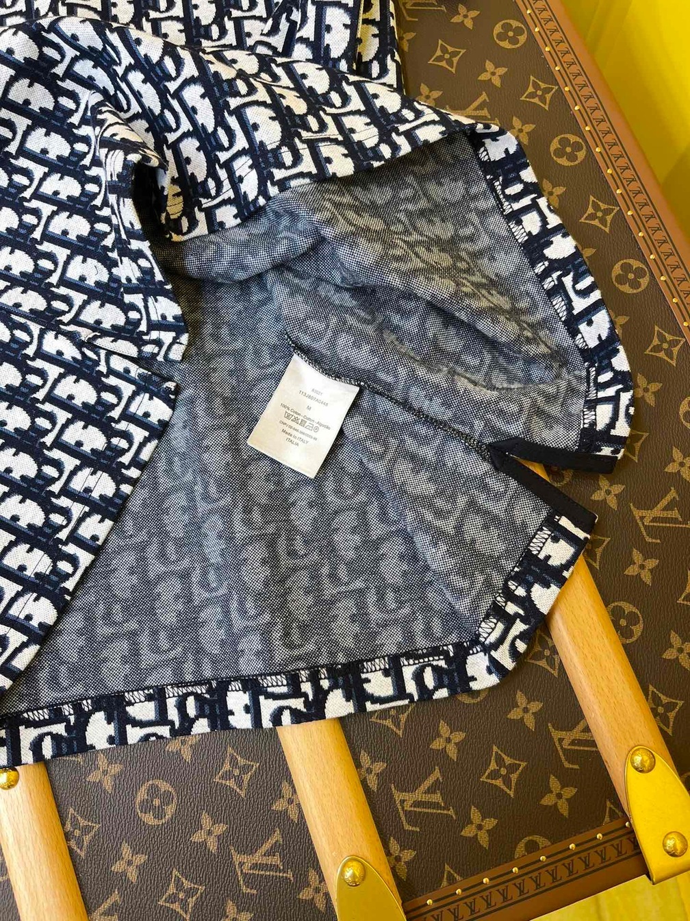 Polo Dior Oblique Navy Blue Ss2022