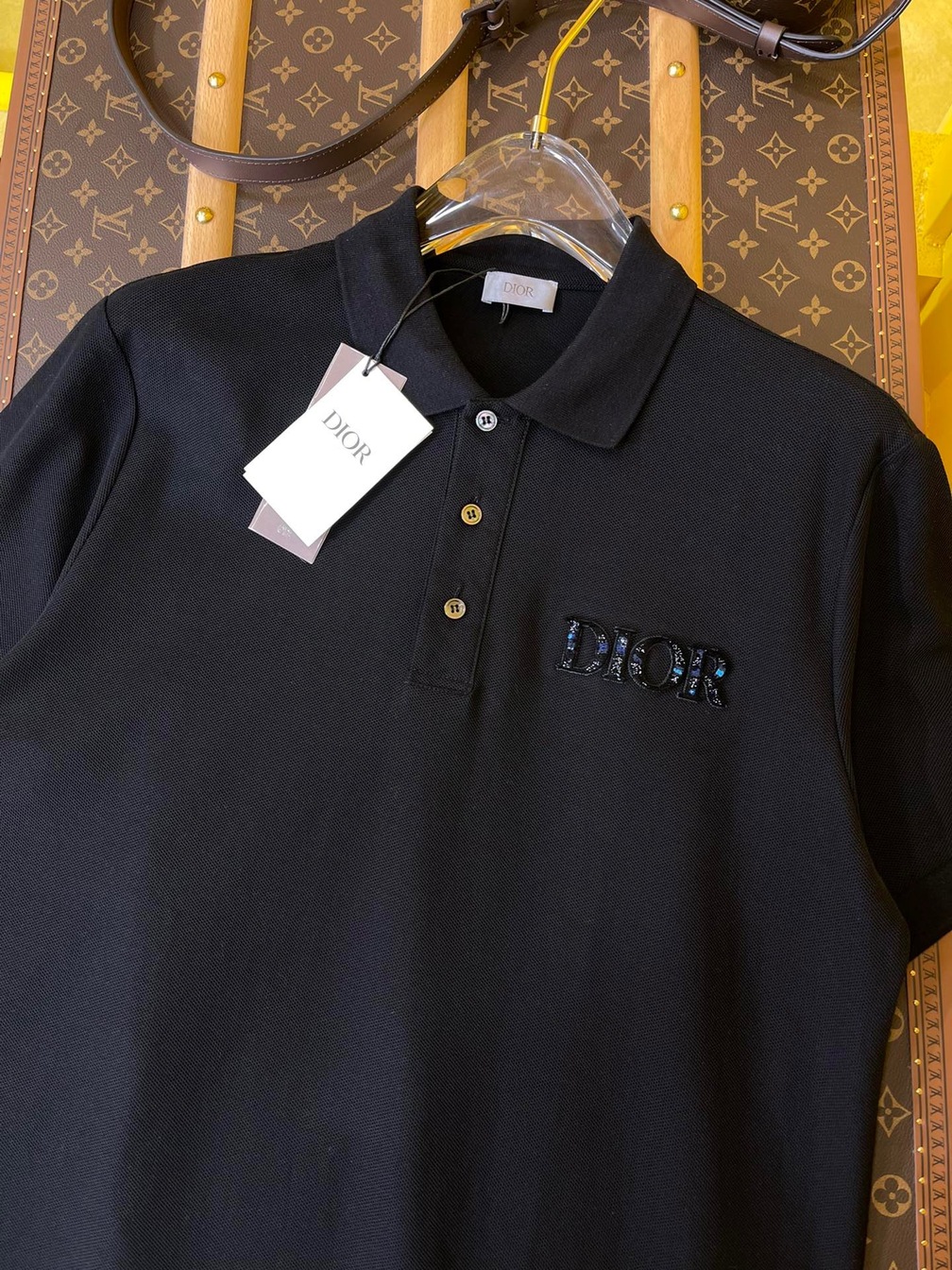 Polo Dior Peter Doig Black Ss2022