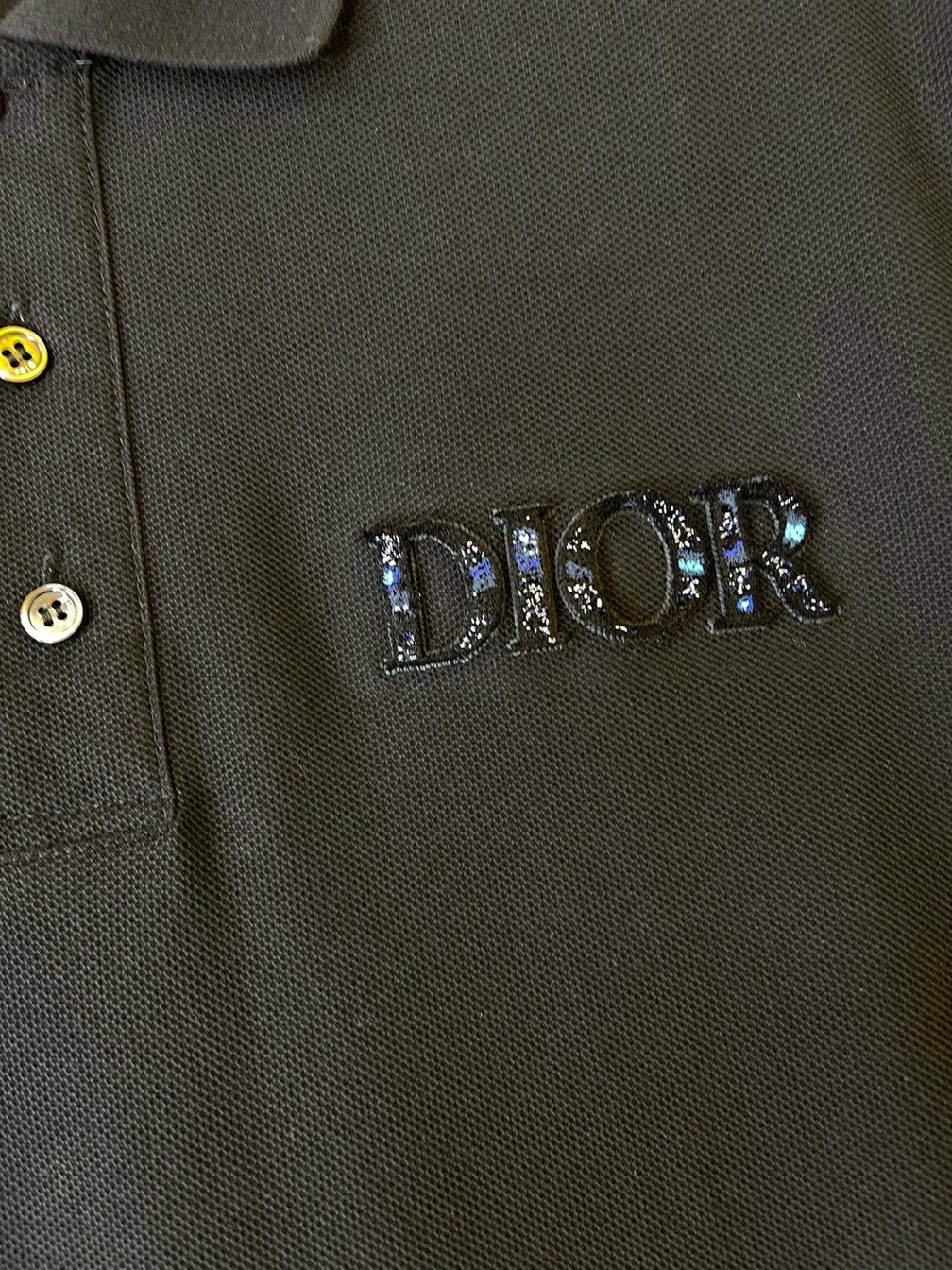 Polo Dior Peter Doig Black Ss2022
