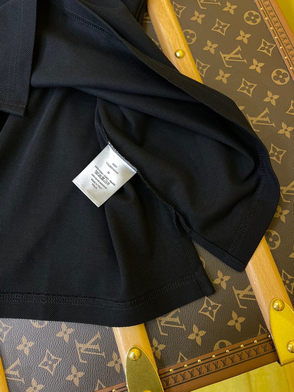 Polo Dior Peter Doig Black Ss2022