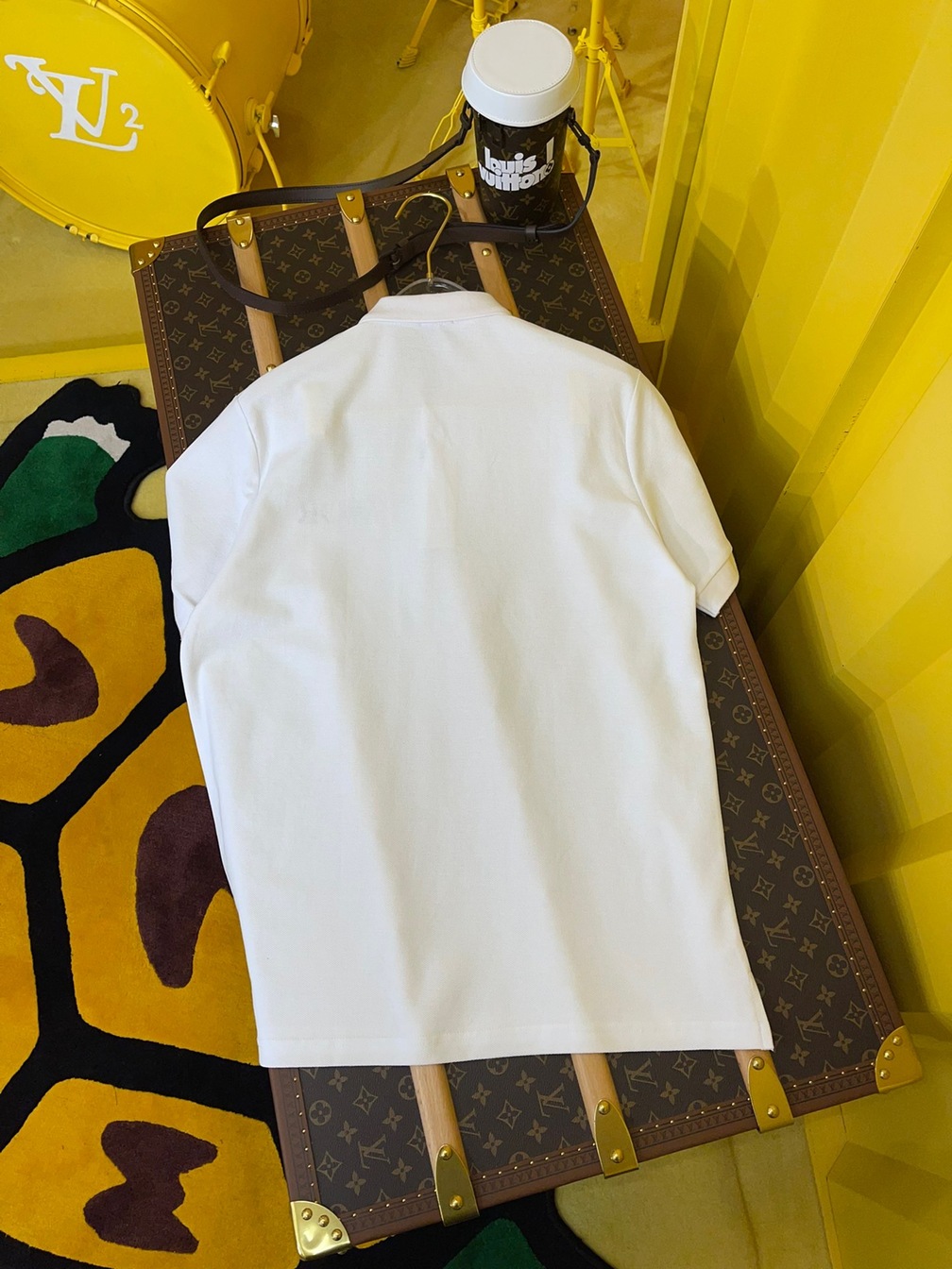 Polo Dior Peter Doig White Ss2022