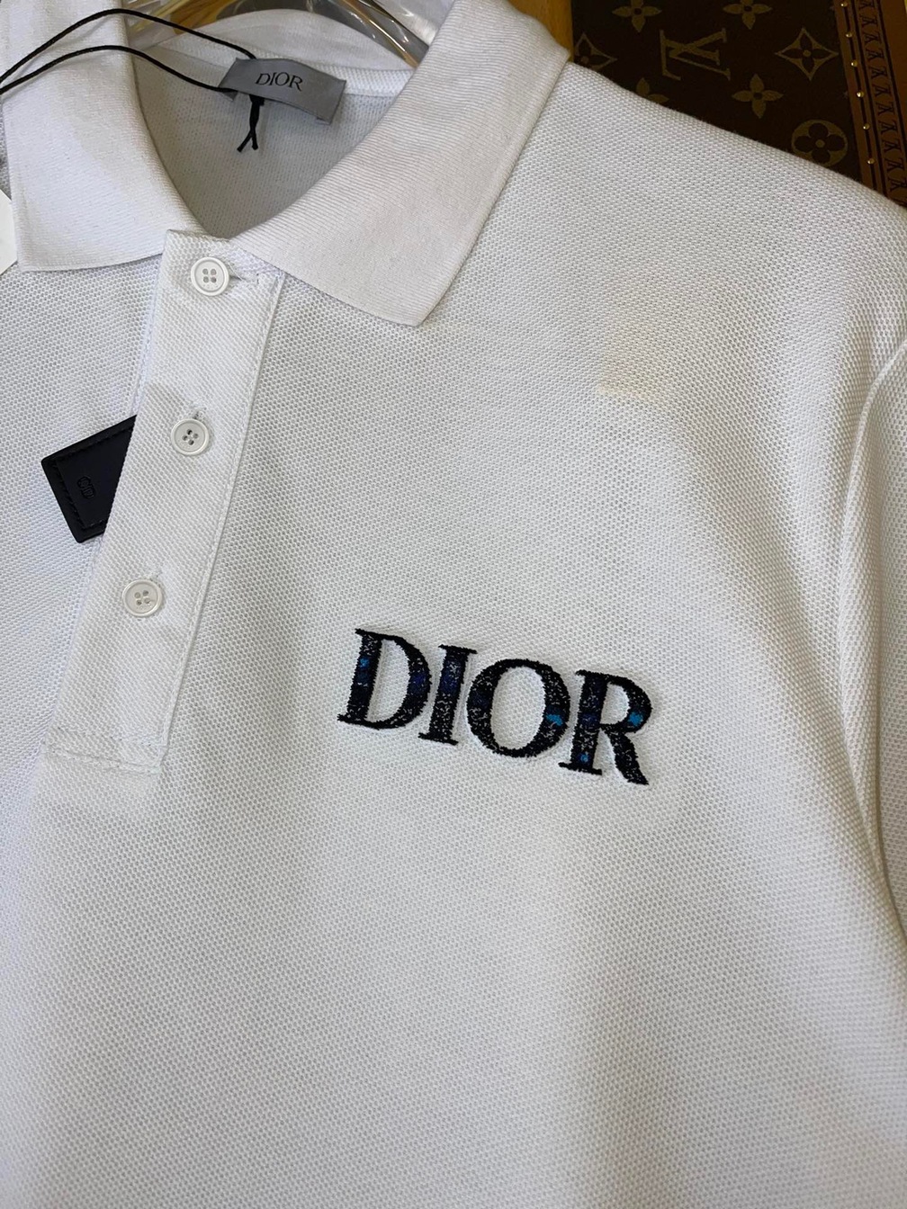 Polo Dior Peter Doig White Ss2022
