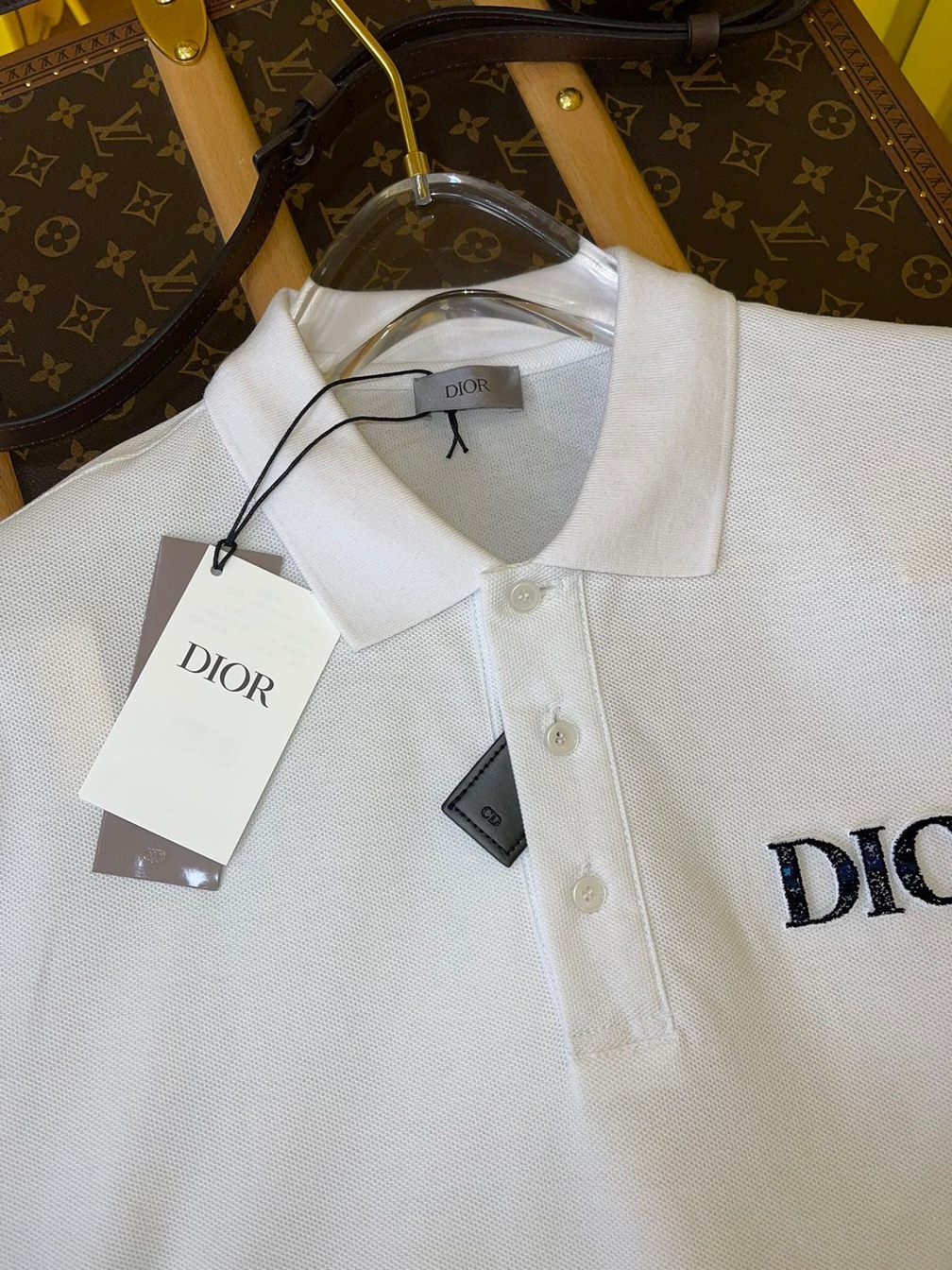 Polo Dior Peter Doig White Ss2022