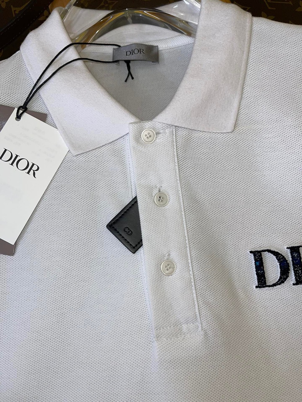Polo Dior Peter Doig White Ss2022