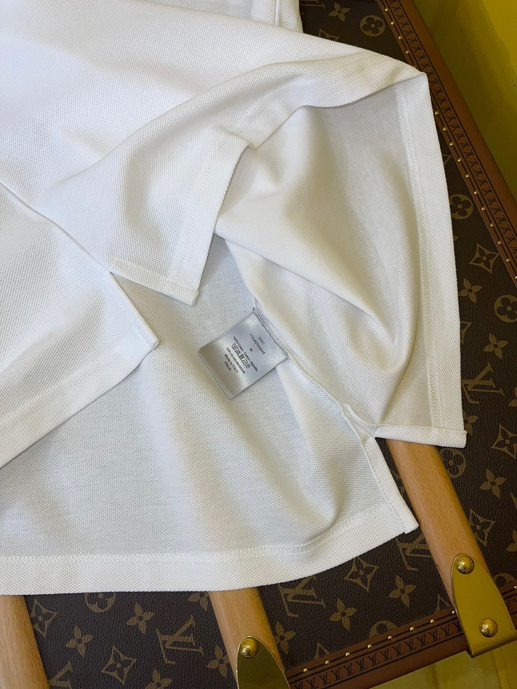 Polo Dior Peter Doig White Ss2022